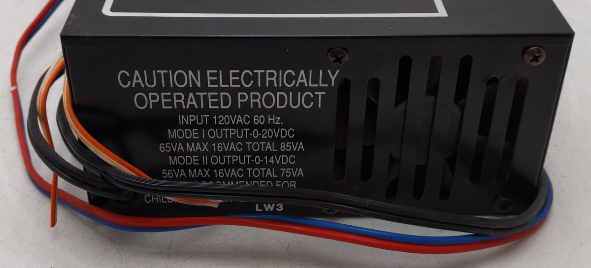 MRC AA444 G Control Master 20 Power Supply 100VA