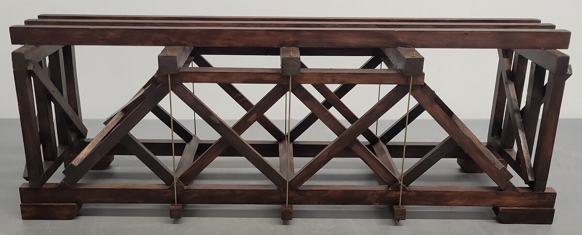 Aristo-Craft 7121 G Scale Wooden Deck Bridge EX/Box
