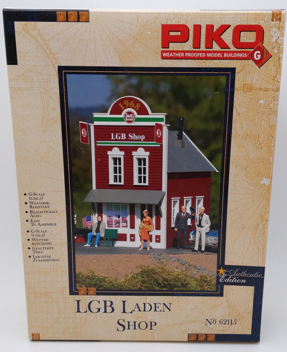Piko 62115 G Scale LGB Laden Shop Kit MT/Box