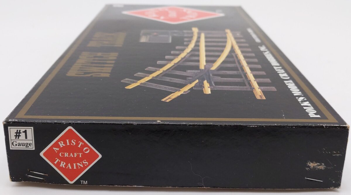 Aristo-Craft 11205 G Euro Brass Right Hand Remote Switch Turnout VG/Box