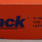 Lionel 6-16824 O36 FasTrack Command Control Left Hand Switch Turnout EX/Box