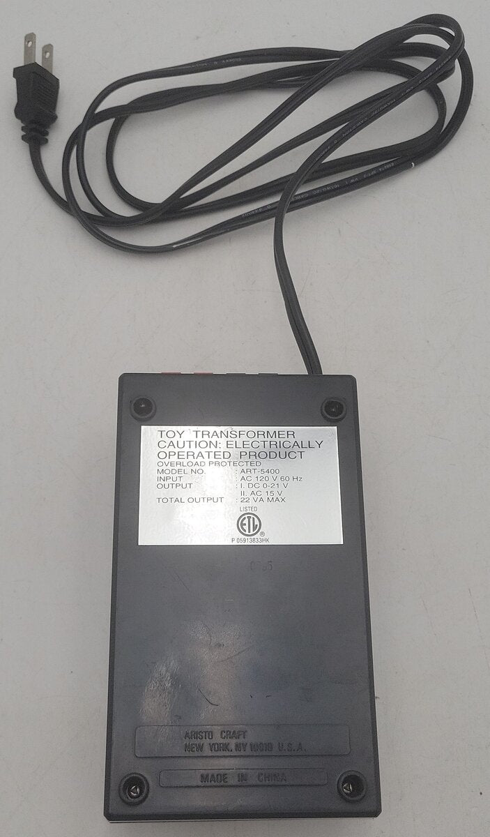 Aristo-Craft 5400 1.8 Amp Train Power Pack w/PWC VG