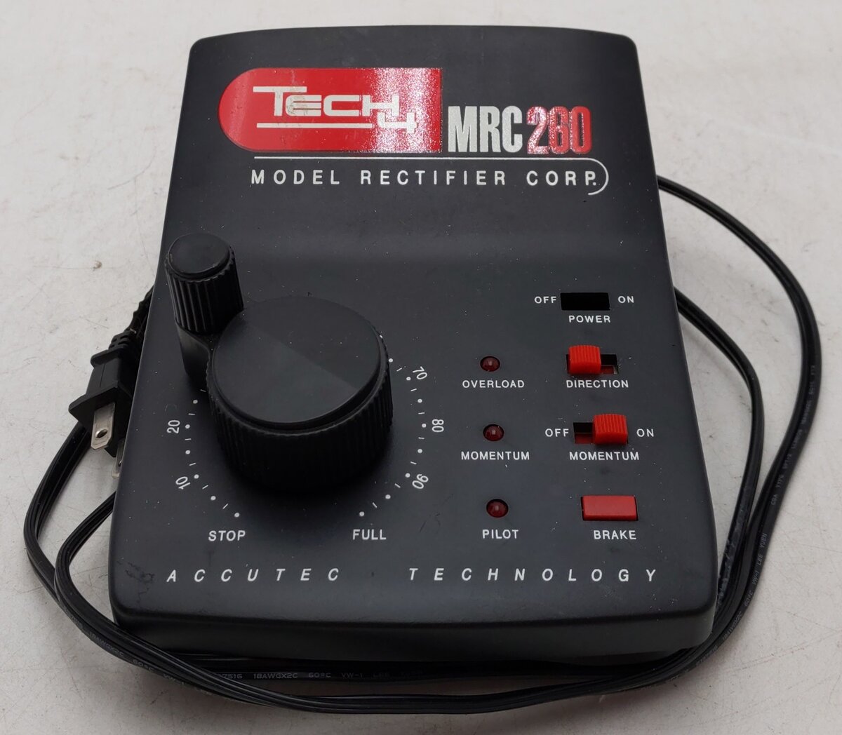 MRC 260 HO Tech 4 Power Supply