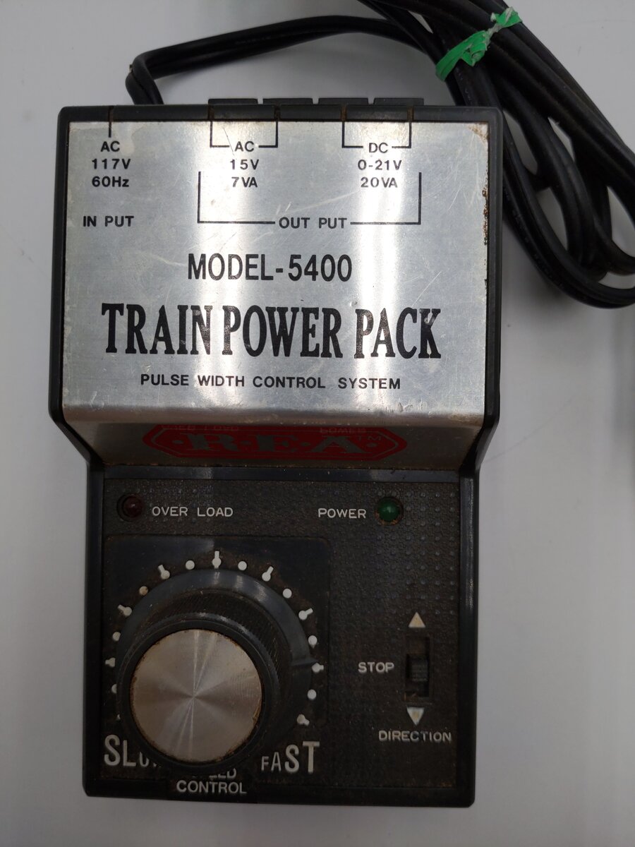 Aristo-Craft 5400 1.8 Amp Train Power Pack w/PWC VG