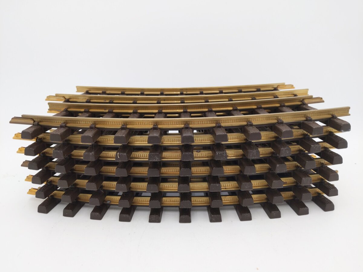 LGB 11000 G Scale R1 30 Degree Curved Track Sections (12) EX/Box