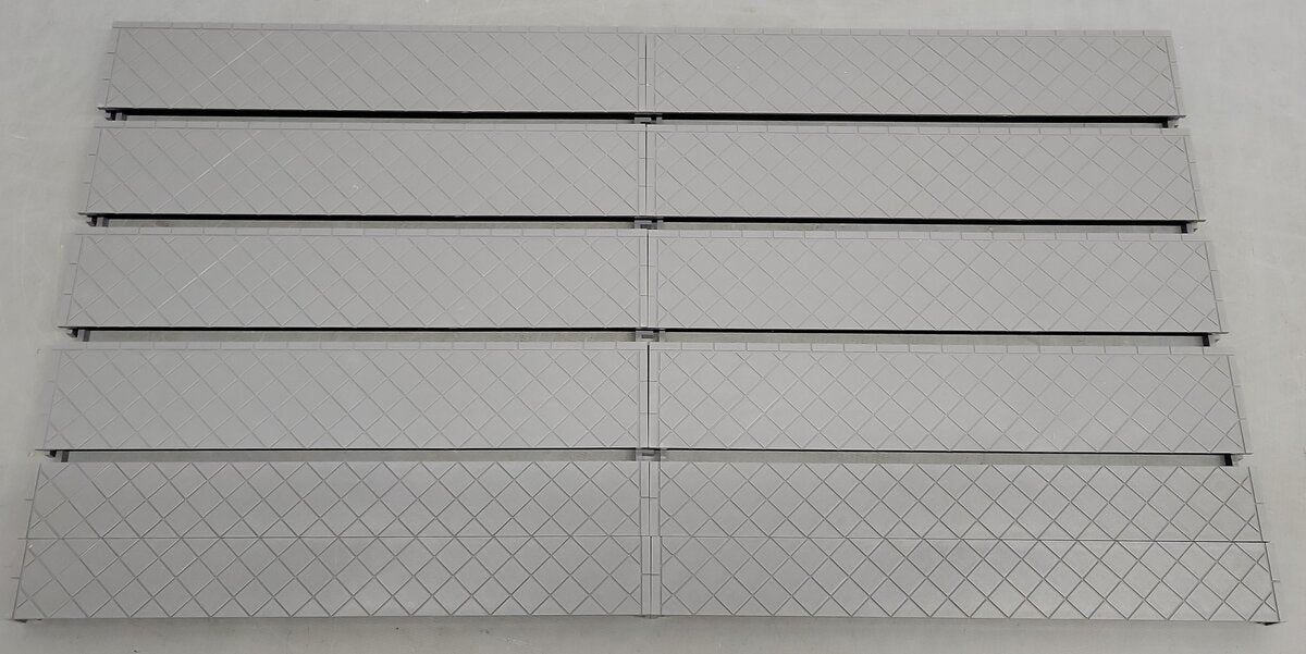 LGB 5034 G Scale Gray Plastic Platform Set EX/Box
