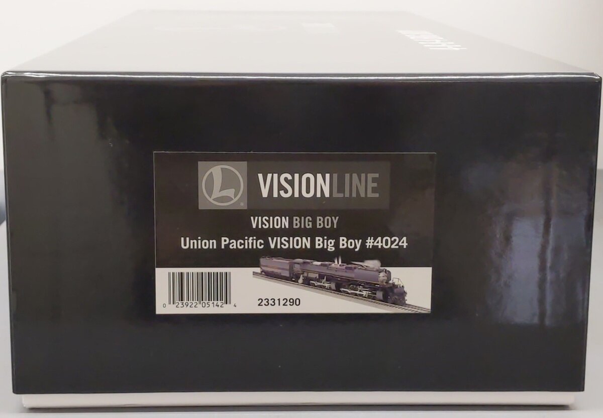 Lionel 2331290 O Gauge Union Pacific VISION Big Boy Steam Locomotive #4024 EX/Box