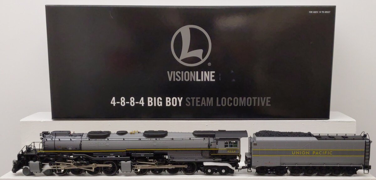 Lionel 2331290 O Gauge Union Pacific VISION Big Boy Steam Locomotive #4024 EX/Box