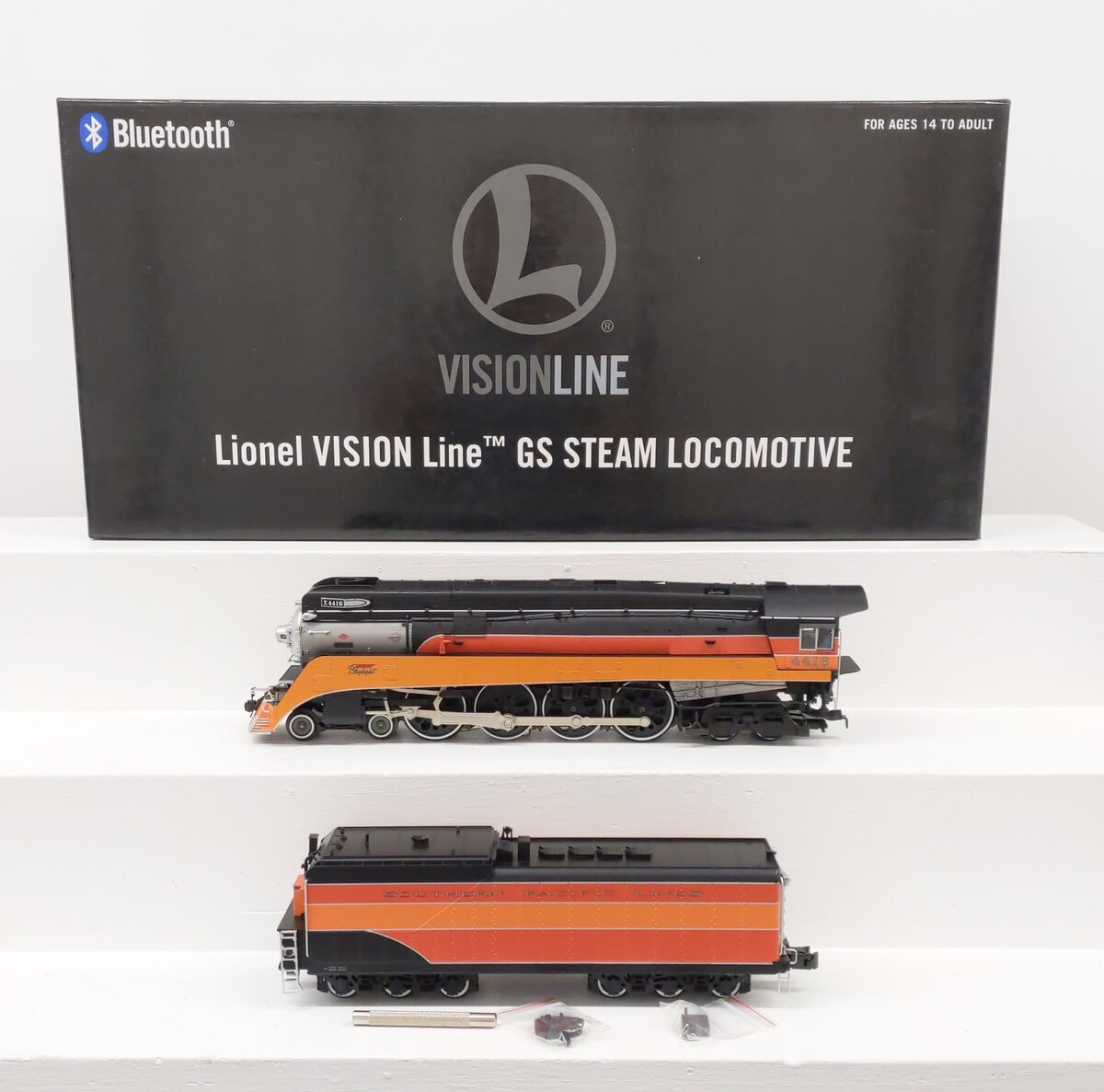 Lionel 2031480 O VISIONLINE Southern Pacific Lines GS-3 Steam Locomotive #4416 EX/Box