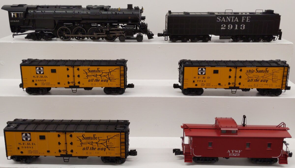 Lionel 2322080 O Santa Fe Fast Fruit Express LEGACY Set LN/Box