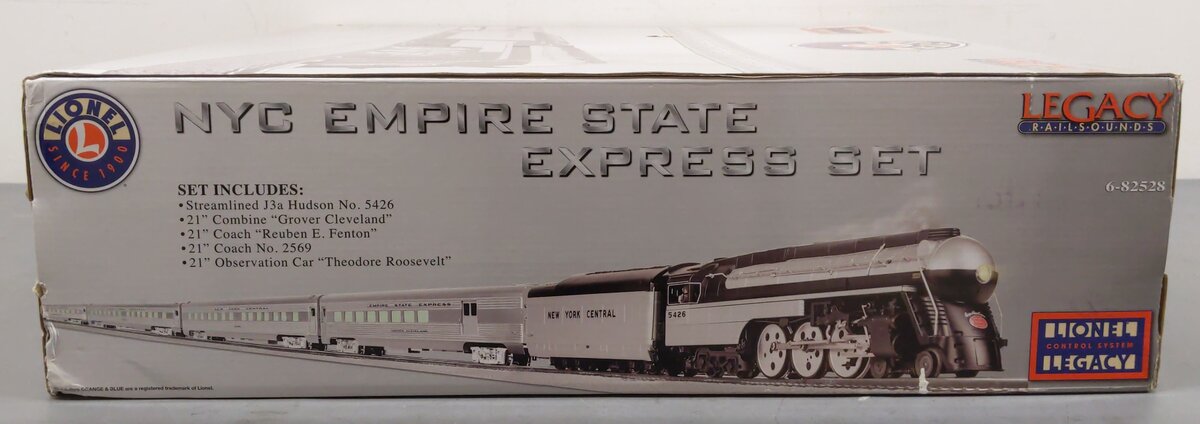 Lionel 6-82528 O Gauge NYC Empire State Express J3A Steam Train Set #5426 LN/Box