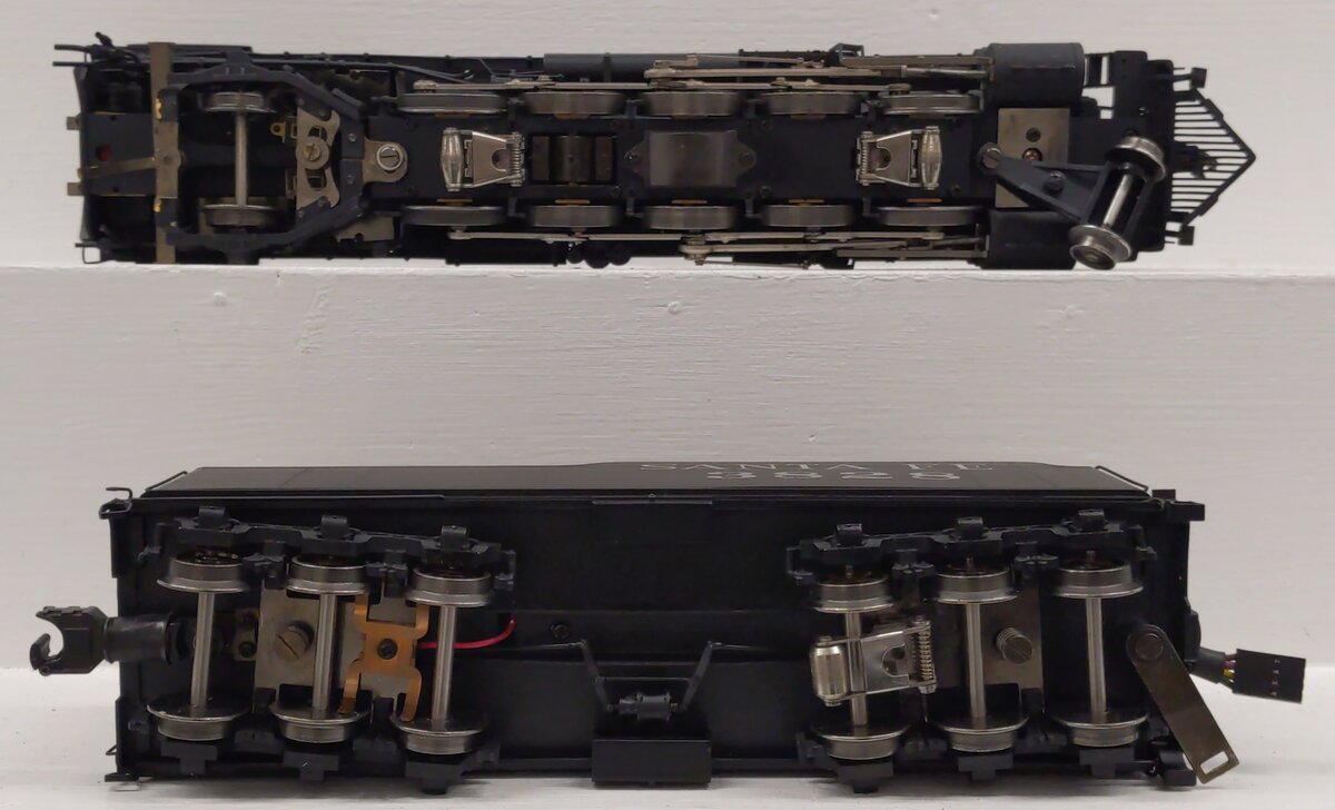 3rd Rail O BRASS Santa Fe 3800 Class 2-10-2 Steam Locomotive w/ Tender #3828-F/P EX/Box