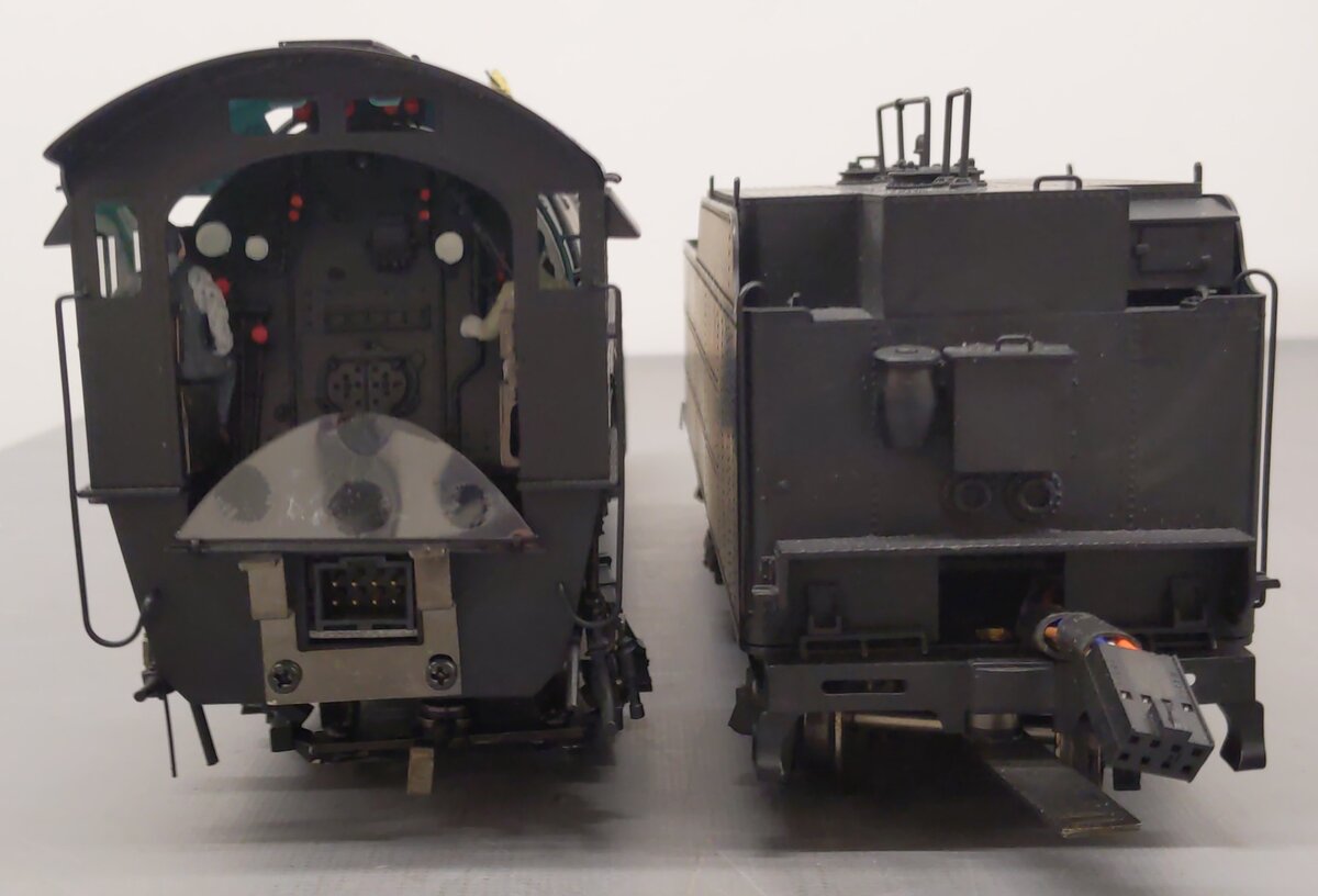3rd Rail O BRASS Santa Fe 3800 Class 2-10-2 Steam Locomotive w/ Tender #3828-F/P EX/Box
