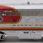 MTH 20-21034-4 O Gauge ATSF F-3 A-Unit Non-Powered Diesel Locomotive #34 EX/Box