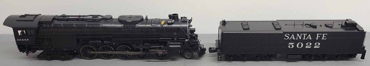 Lionel 2231142 O Gauge Santa Fe Legacy 2-10-4 Steam Locomotive & Tender #5022 EX/Box