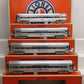 Lionel 6-29144 O Gauge Santa Fe 4-Car Aluminum Passenger Set EX/Box
