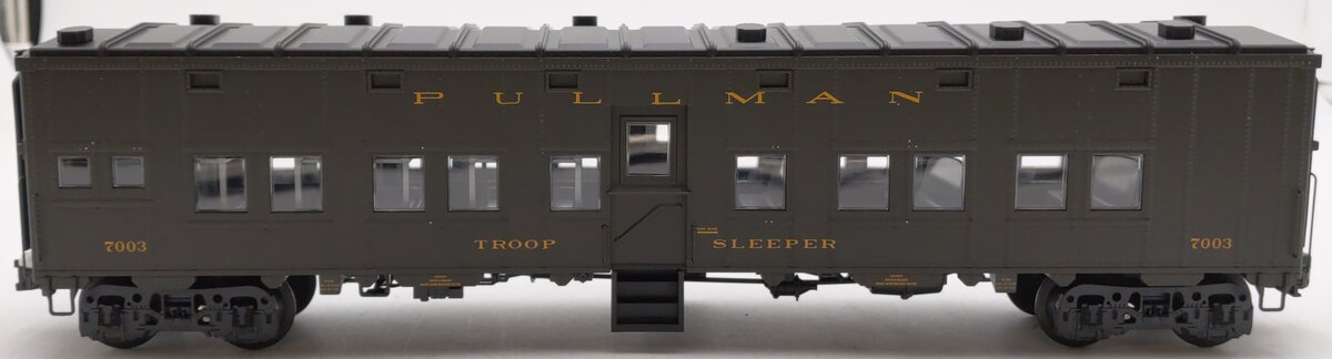 Atlas 3007704-5 O Gauge Pullman Troop Sleeper #7003 (3 Rail) EX