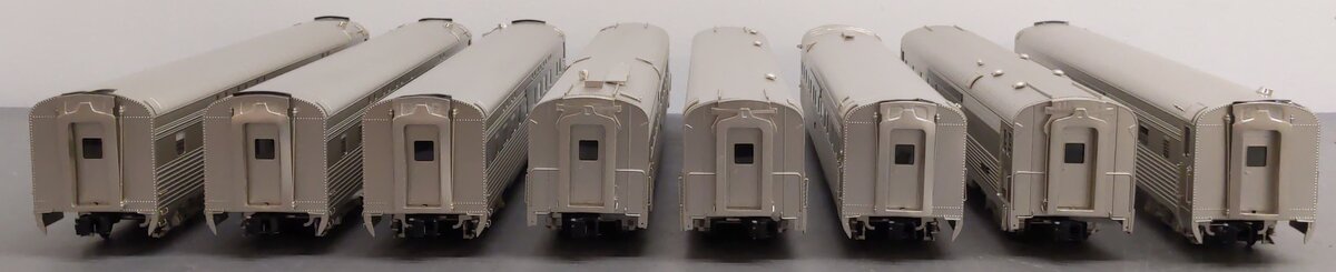 Golden Gate Depot O Santa Fe Super Chief 1938 Aluminum Passenger Set (3 Rail) EX/Box