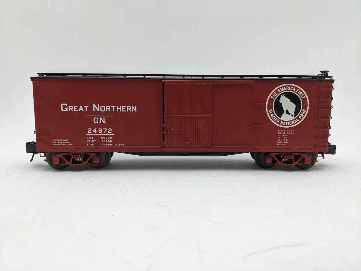 Atlas 8304-4 O Gauge Great Northern Wood Boxcar #24872 EX/Box