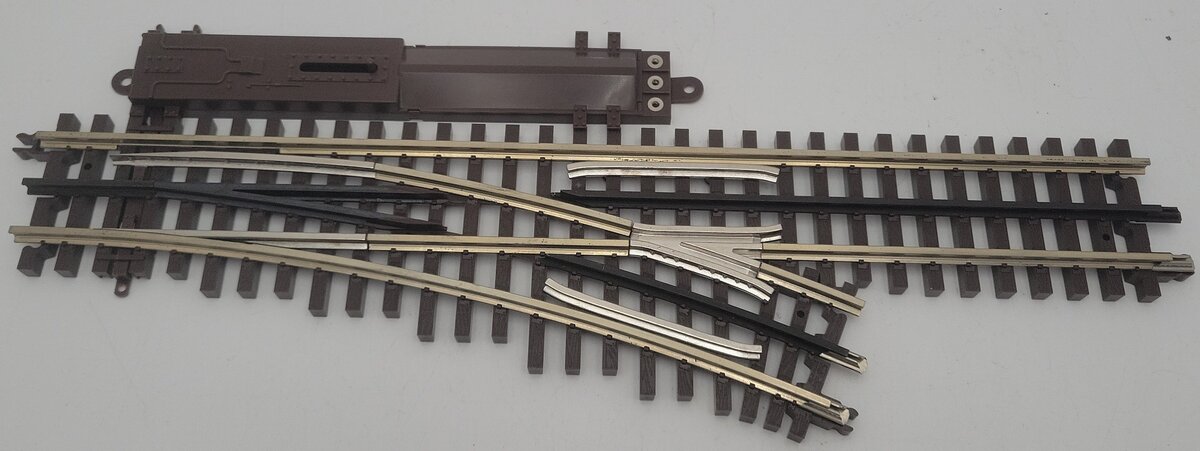 Atlas 6071 O Gauge Nickel Silver O-54 Right Hand Remote Control Switch Turnout EX/Box