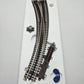 Atlas 6077 O72/O54 Nickel Silver Left Hand Remote Switch Turnout - 3-Rail EX/Box