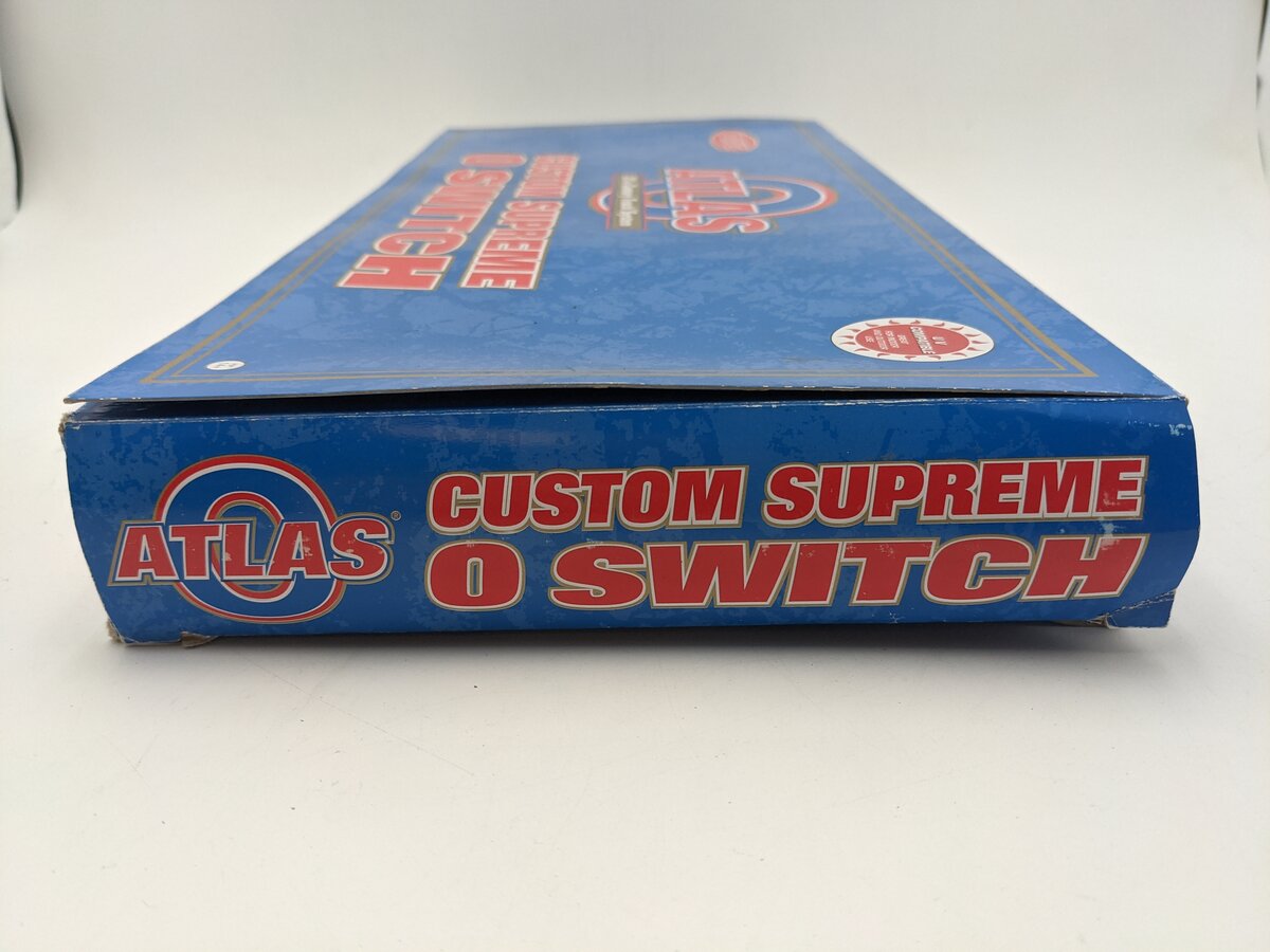 Atlas 6072 O O72 Nickel Silver Left Hand Remote Switch Turnout EX/Box