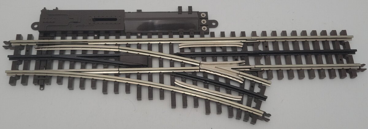 Atlas 6071 O Gauge Nickel Silver O-54 Right Hand Remote Control Switch Turnout LN/Box