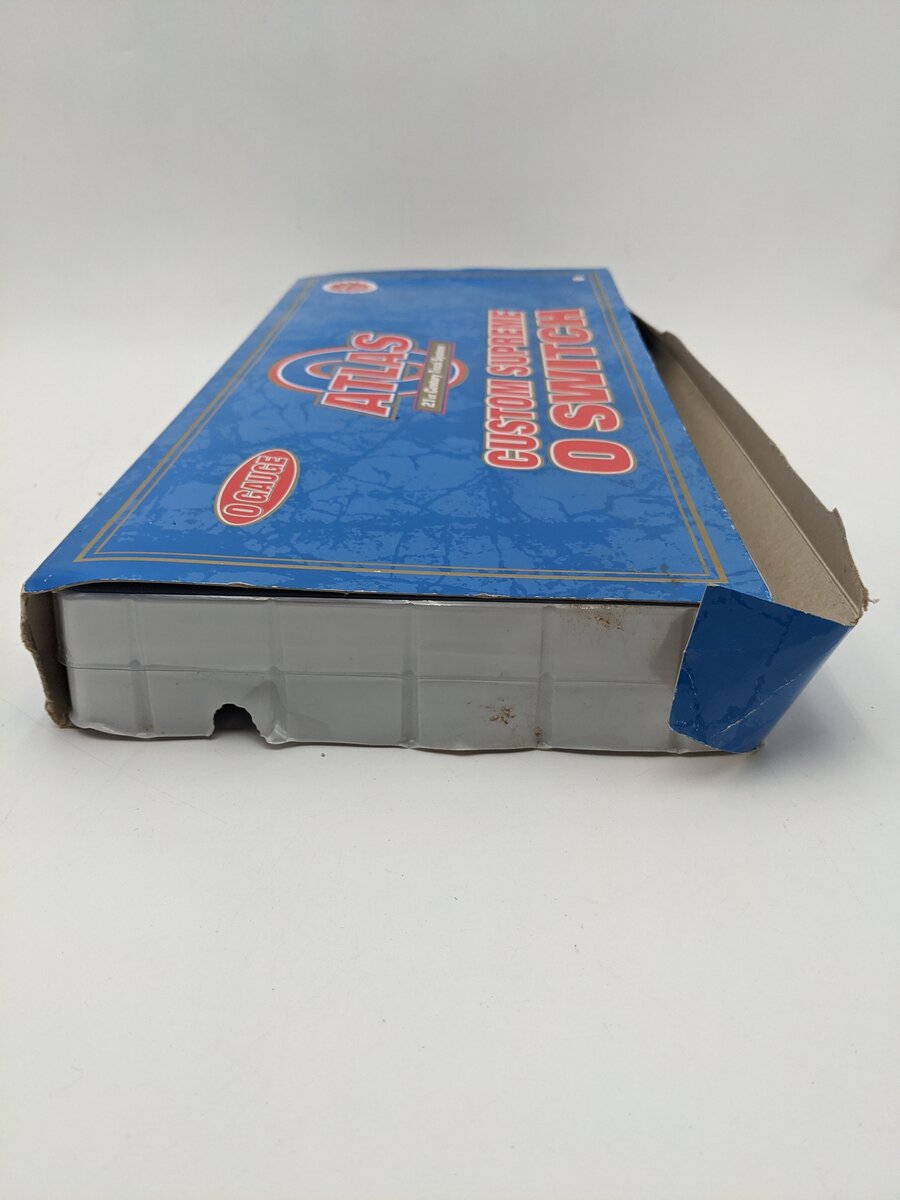 Atlas 6072 O O72 Nickel Silver Left Hand Remote Switch Turnout EX/Box
