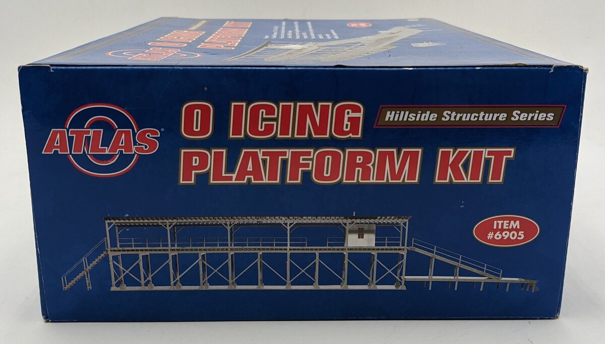 Atlas 6905 O Scale Hillside Structure Series Icing Platform Kit NIB
