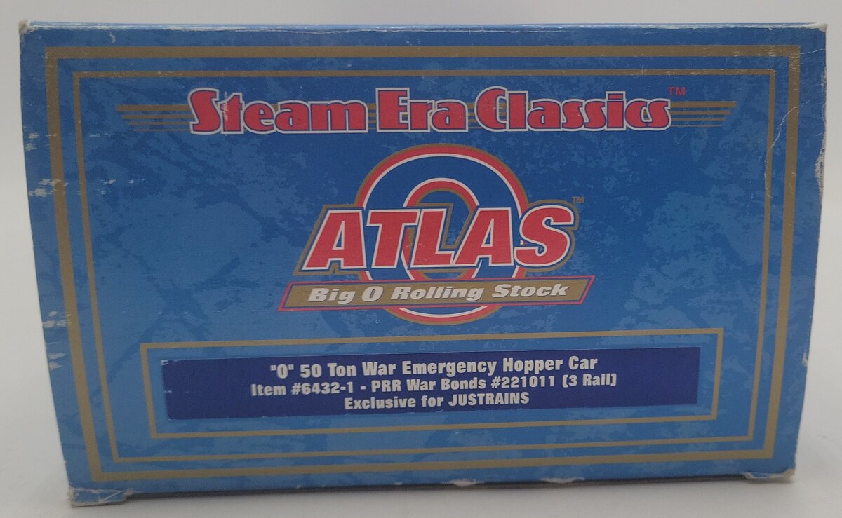 Atlas 6432-1 O Gauge Pennsylvania 