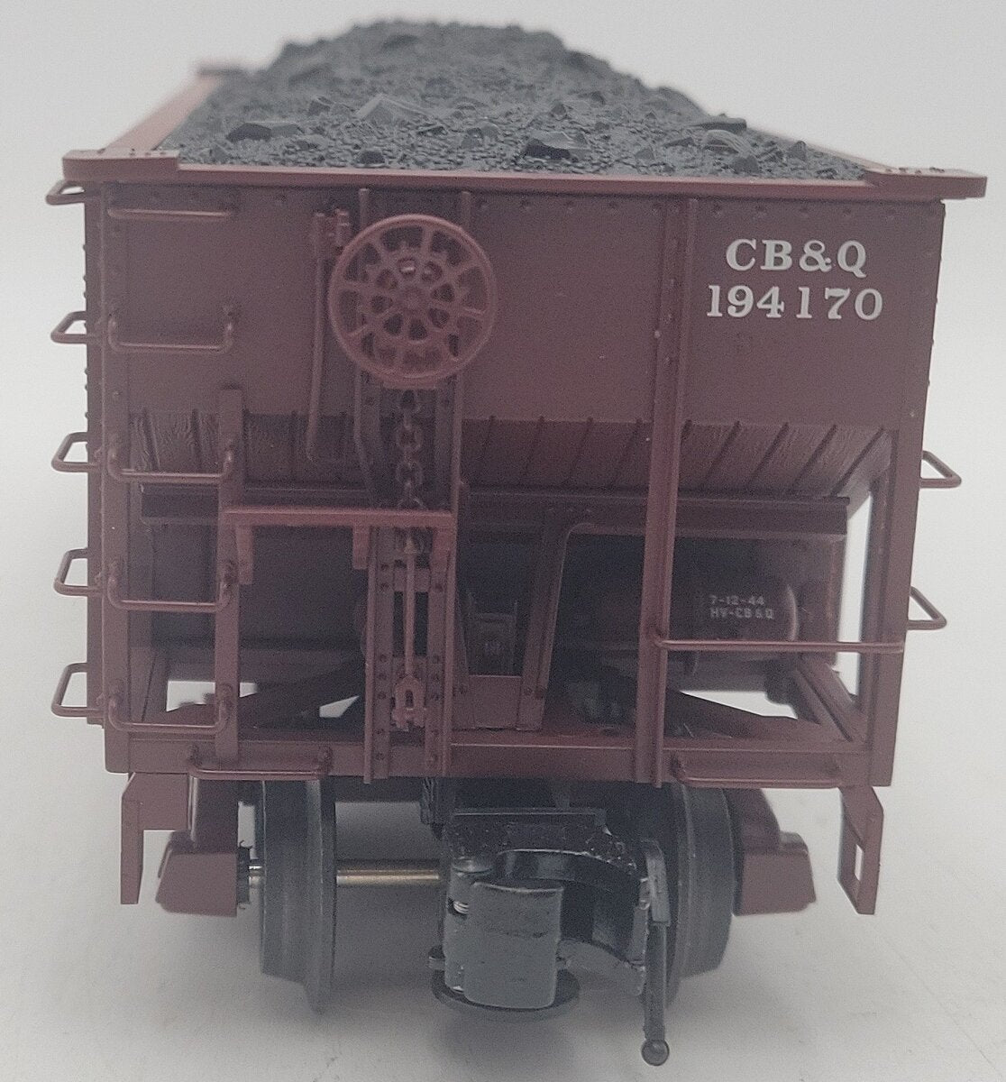Atlas 6422-6 O Gauge Chicago Burlington & Quincy Hopper Car #194170 EX/Box