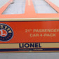Lionel 1927010 O Gauge Santa Fe 21" Passenger Cars (Set of 4) EX/Box