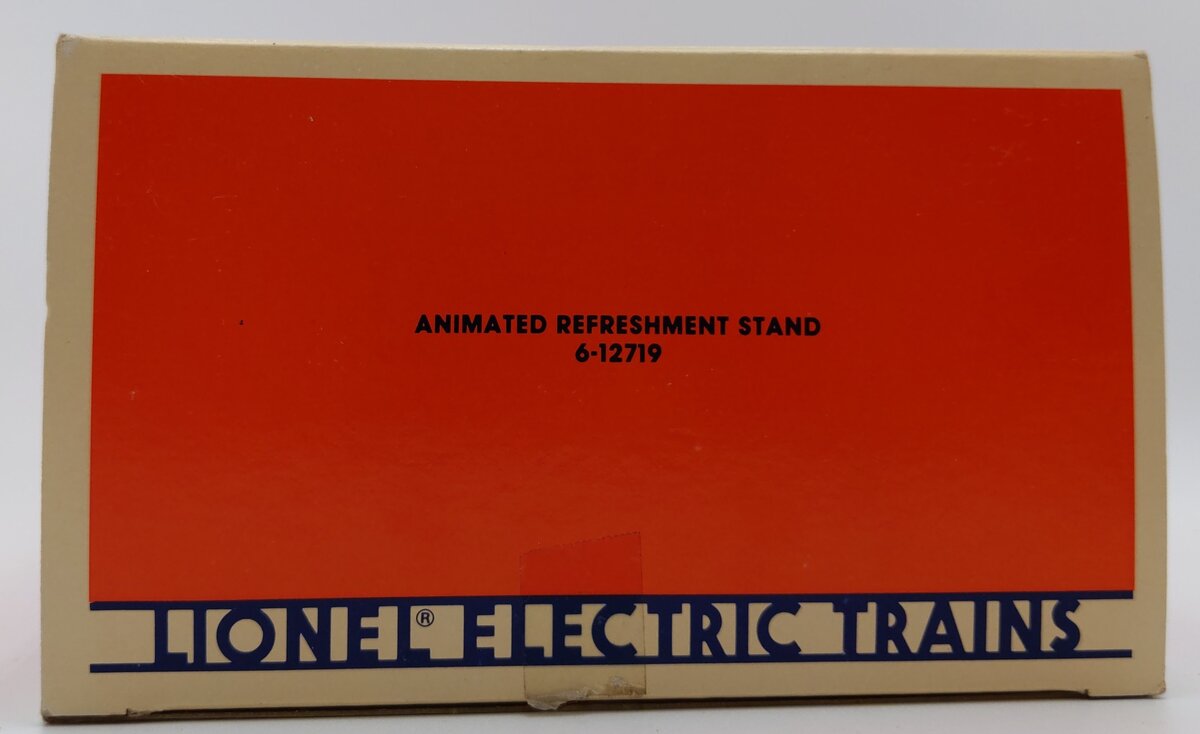 Lionel 6-12719 O Animated Refreshment Stand NIB