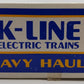 K-Line K-665601 O Ringling Bros.Tractor Trailer w/Flatcar EX/Box