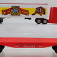 K-Line K-665601 O Ringling Bros.Tractor Trailer w/Flatcar EX/Box