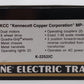 K-Line K22521 O KCC "Kennecott Copper Corp." MP-15 Diesel Locomotive #906 LN/Box