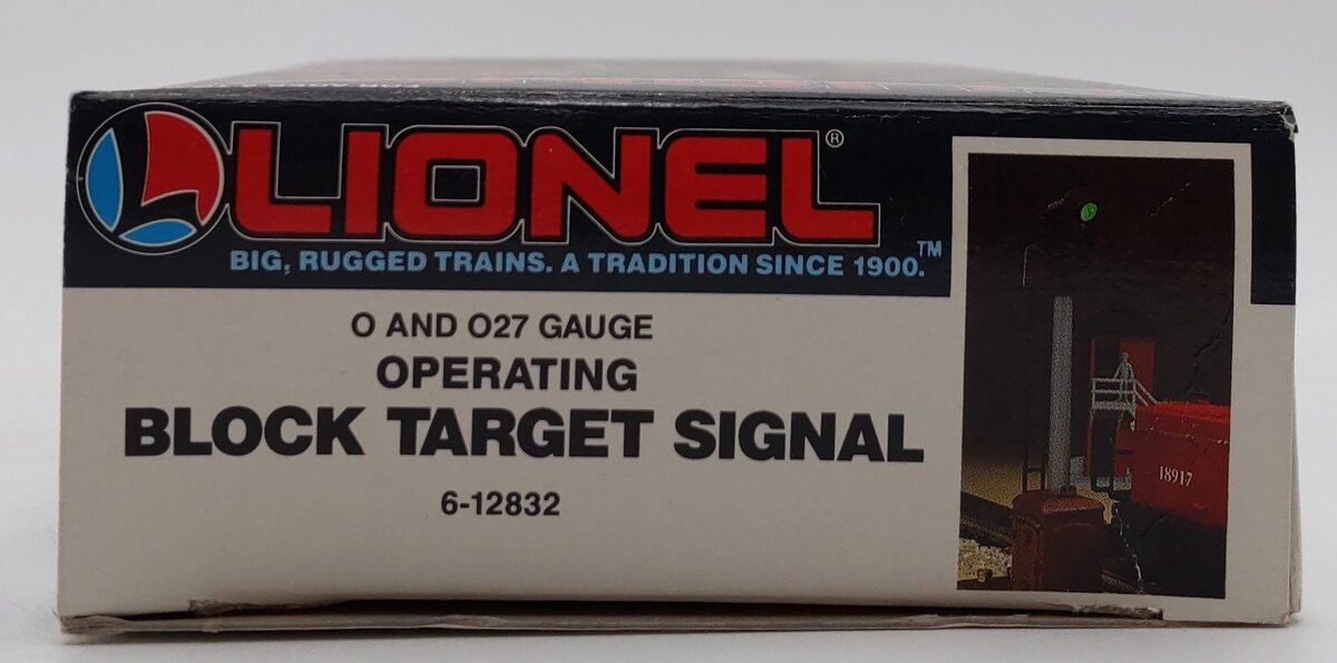 Lionel 6-12832 O And O27 Operating Block Target Signal LN/Box