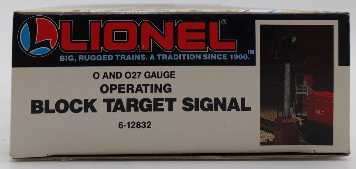 Lionel 6-12832 O And O27 Operating Block Target Signal LN/Box