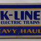 K-Line K-665602 O Gauge Ringling Bros. Flatcar w/ King Tusk Trailer EX/Box