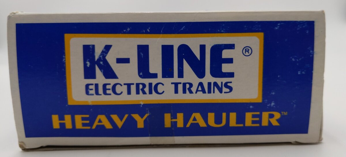 K-Line K-665602 O Gauge Ringling Bros. Flatcar w/ King Tusk Trailer EX/Box