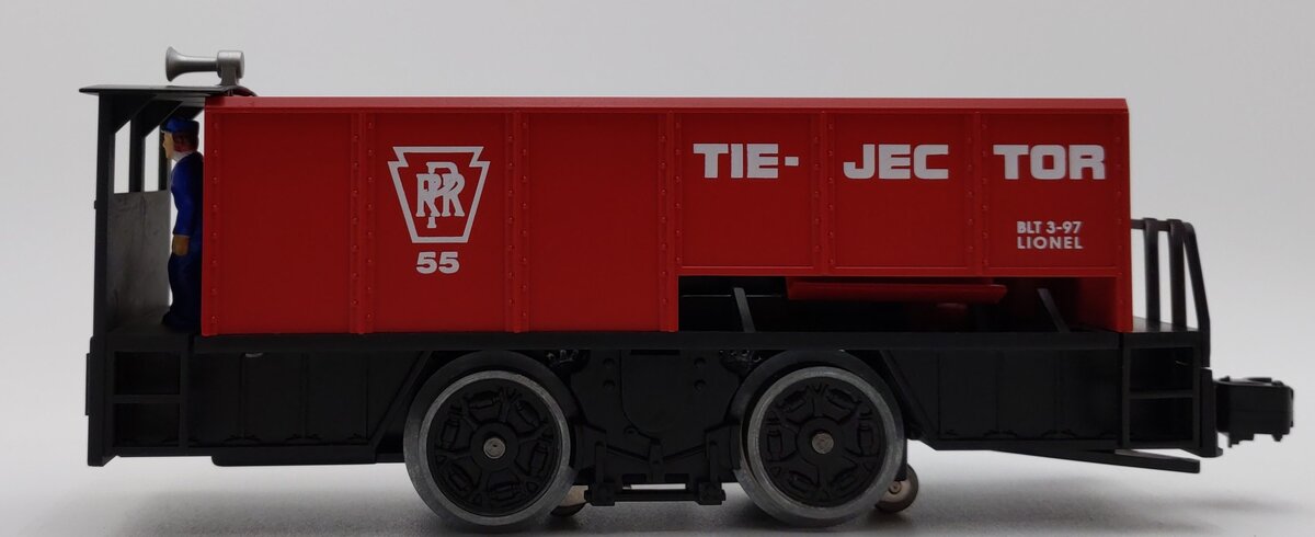Lionel 6-18427 O Gauge Tie-Jector Operating Car #55 NIB