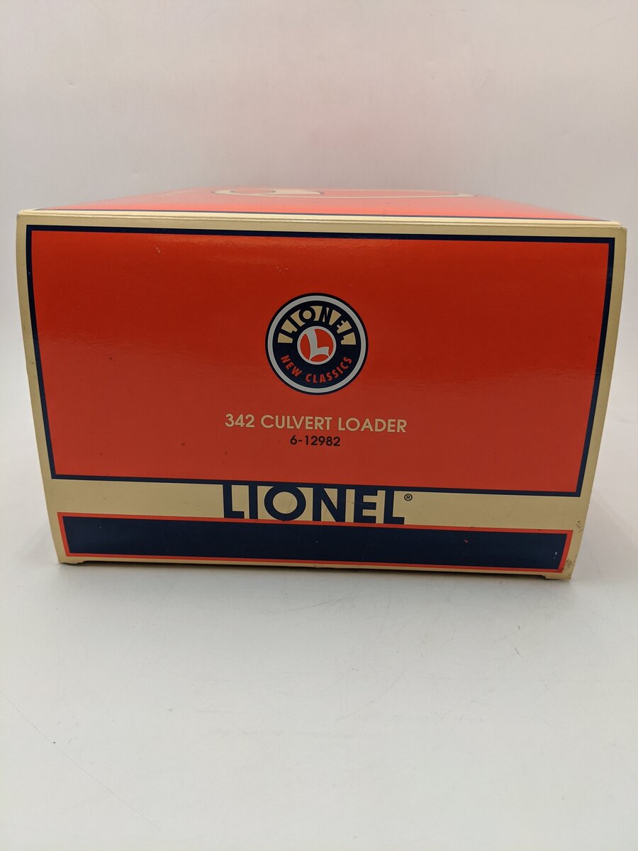 Lionel 6-12982 Operating Culvert Loader #342 EX/Box