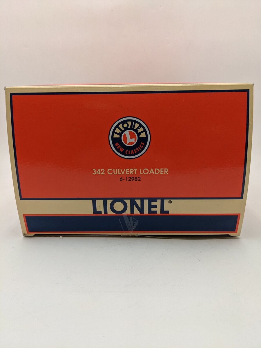 Lionel 6-12982 Operating Culvert Loader #342 EX/Box
