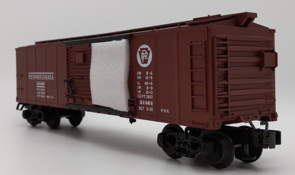 Lionel 6-51401 O Gauge Pennsylvania Boxcar #100800 LN/Box