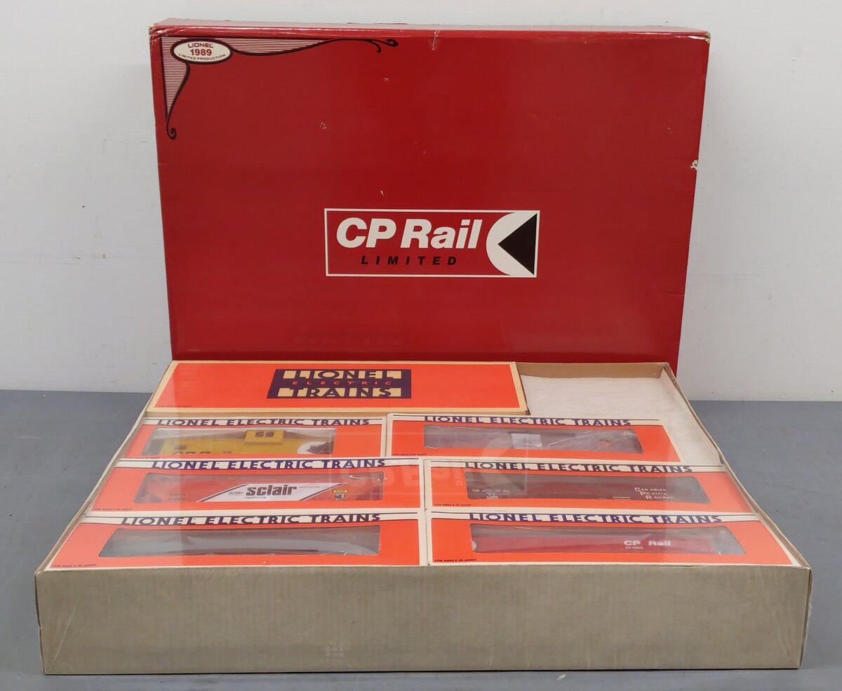 Lionel 6-11710 O Gauge CP Rail Limited Edition Diesel Freight Train Set MT/Box