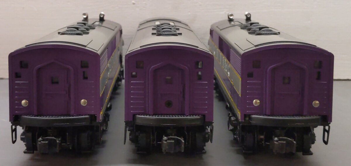 Lionel 6-11903 O Gauge Atlantic Coast Line F3 ABA Diesel Set w/TMCC & RS LN/Box