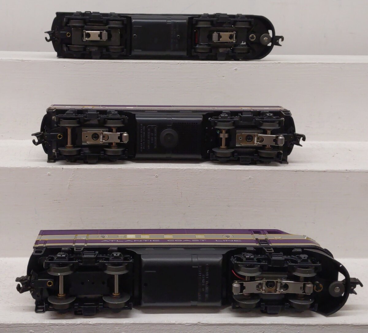 Lionel 6-11903 O Gauge Atlantic Coast Line F3 ABA Diesel Set w/TMCC & RS LN/Box