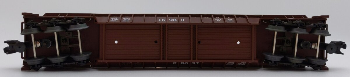 Lionel 6-16983 O Gauge Pennsylvania F-9 Well Car w/Cable Reels #16983 LN/Box