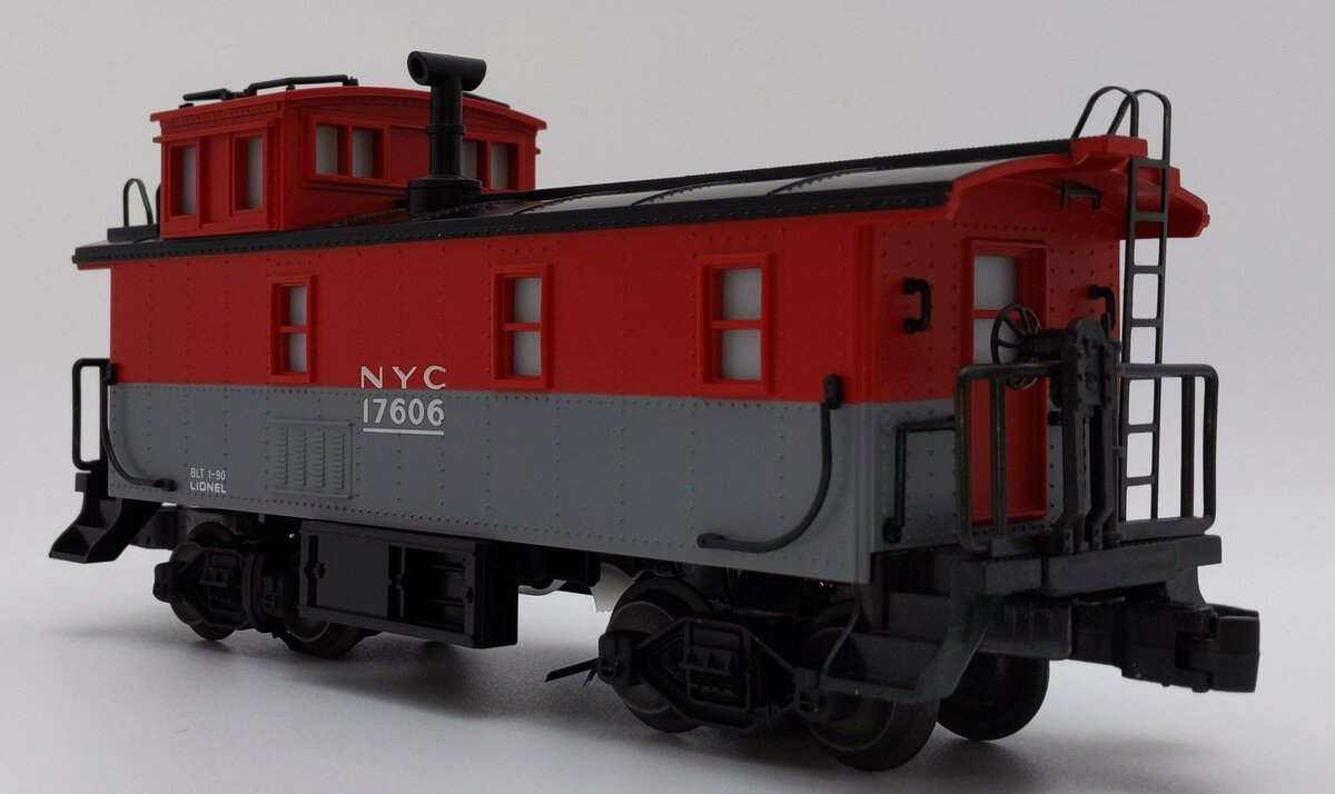 Lionel 6-17606 O Gauge New York Central Illuminated Caboose w/ Smoke NIB