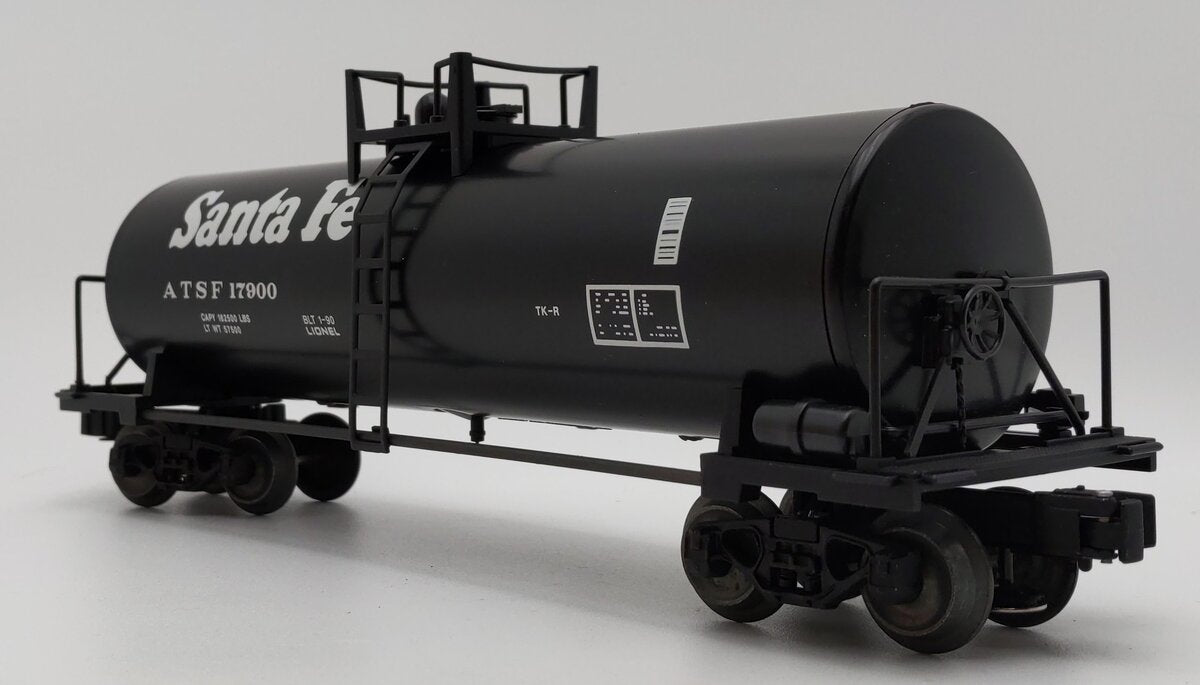Lionel 6-17900 O Gauge Santa Fe Unibody Single Dome Tank Car #17900 LN/Box